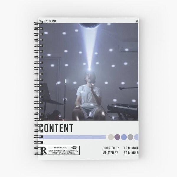 Item preview, Bo Burnham Inside Content Indie Aesthetic Poster designed and sold by bethanhey.