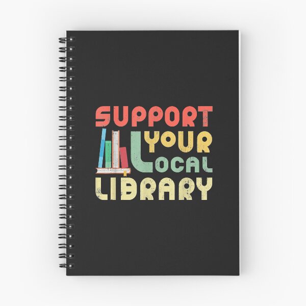 Item preview, Support Your Local Library Book Readers Lovers designed and sold by adrianajaue.
