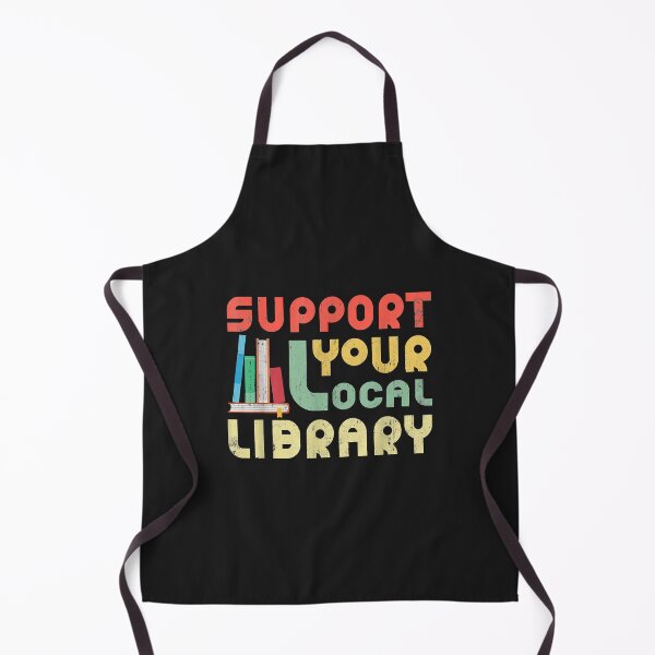 Item preview, Support Your Local Library Book Readers Lovers designed and sold by adrianajaue.