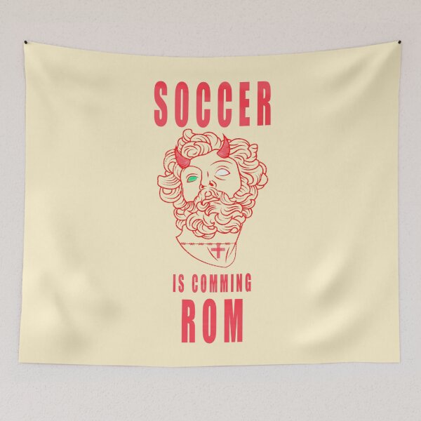 Item preview, Soccer is coming Rome designed and sold by vibeno1.