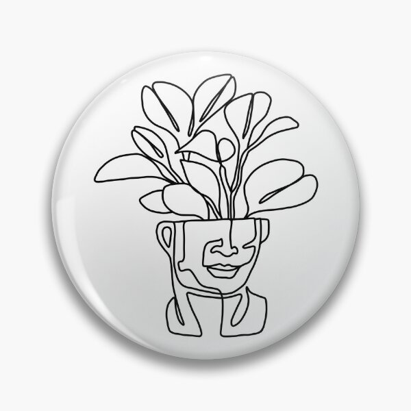 Item preview, Plants grow at your own pace - line drawing designed and sold by JuliaBaro.