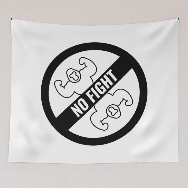 Item preview, Ape No Fight Ape Plain Black designed and sold by ShinsenMerch.