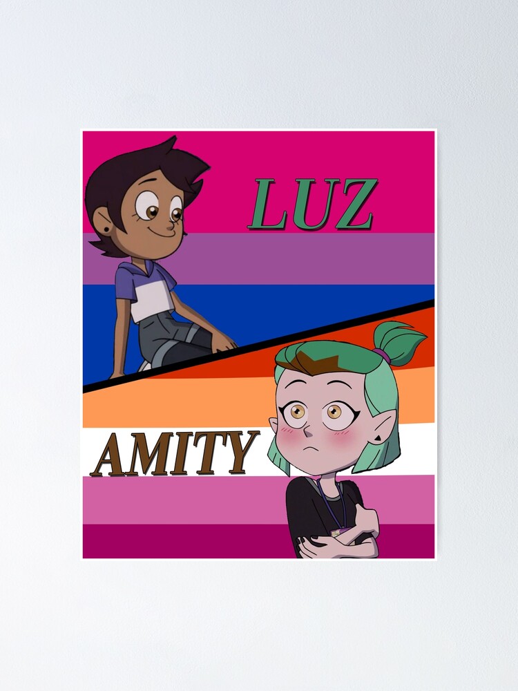 Luz & Amity - The Owl House - Posters and Art Prints