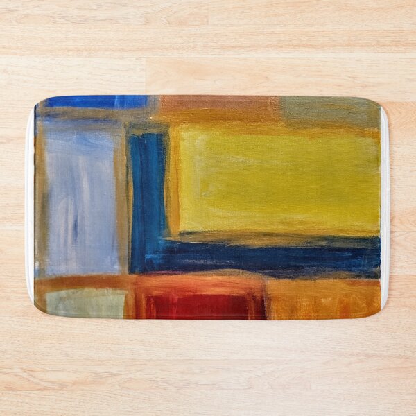 Item preview, Colorblock abstract painting  designed and sold by kkartwork.