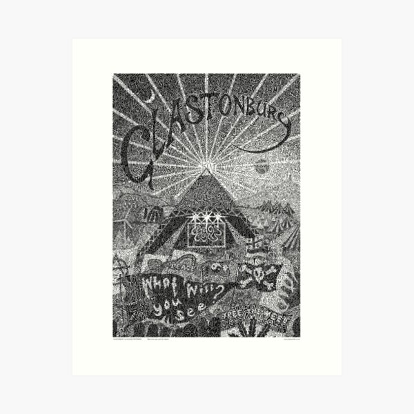 Item preview, Glastonbury (2010) designed and sold by Richard Pattenden.