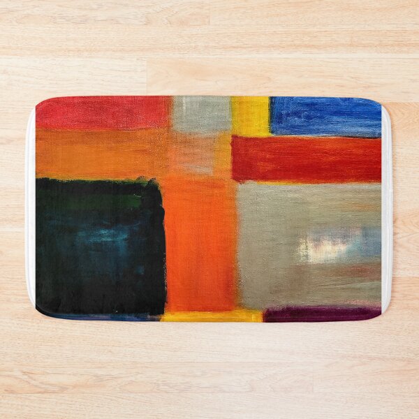 Item preview, Colorblock abstract painting designed and sold by kkartwork.