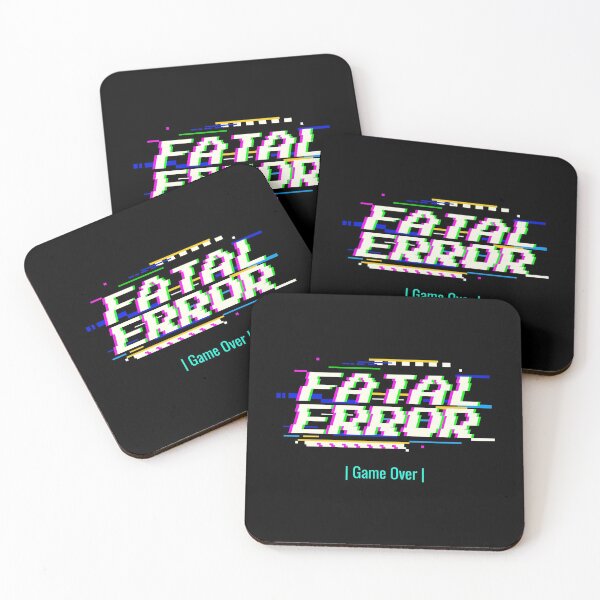 Item preview, Fatal Error | Gaming T-shirt designed and sold by Bryan Paz.