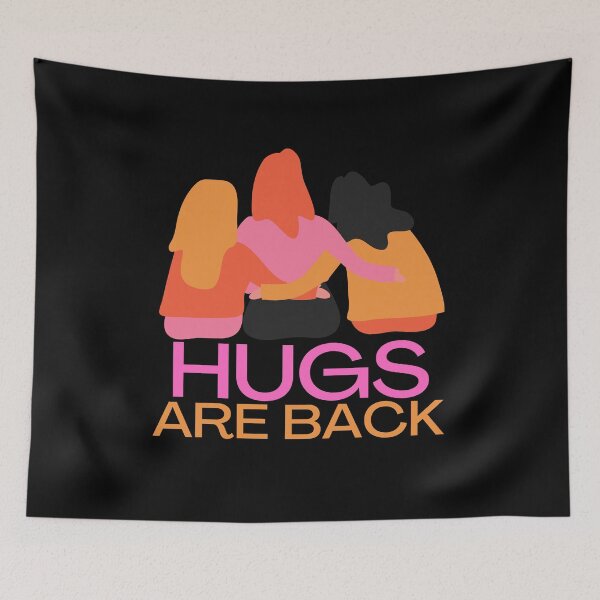 Item preview, Hugs Are Back Quote designed and sold by mirzadesign.
