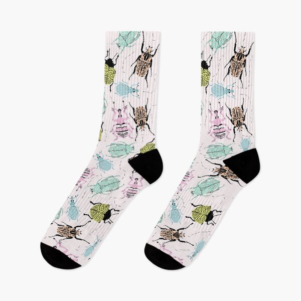 Item preview, Abstract modern retro soothing bugs pattern  designed and sold by AKart19.