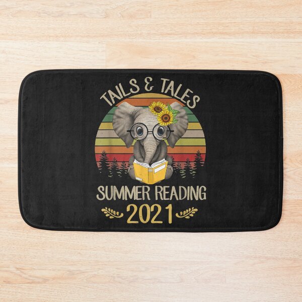 Item preview, Tails And Tales Summer Reading 2021 Elephant Book Lovers designed and sold by adrianajaue.