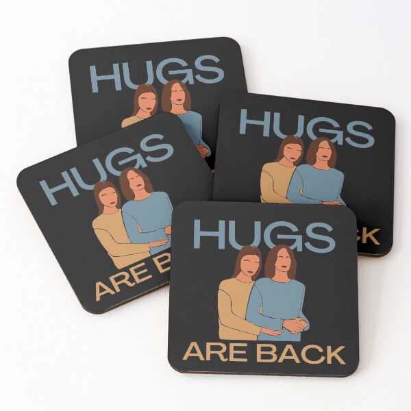 Item preview, Hugs Are Back Quote designed and sold by mirzadesign.