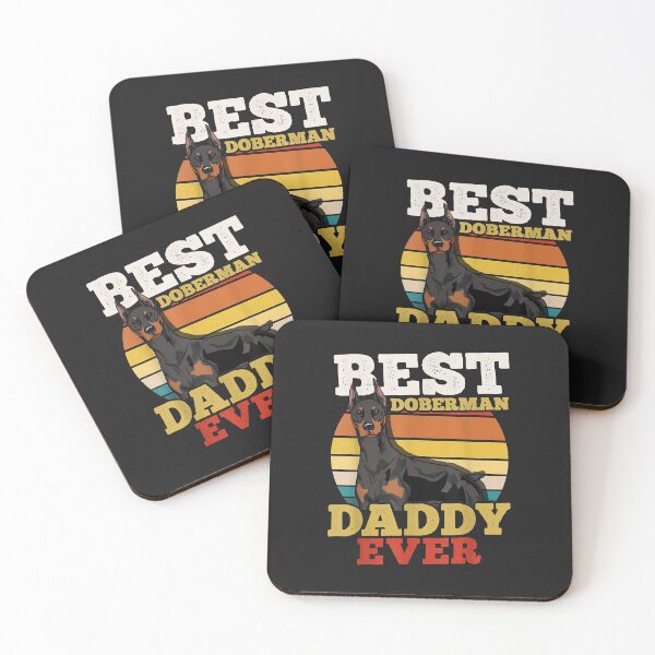 Item preview, Doberman Dad Retro Father's Day designed and sold by kerricqkat.