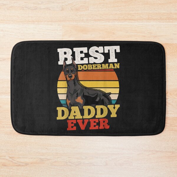 Item preview, Doberman Dad Retro Father's Day designed and sold by kerricqkat.