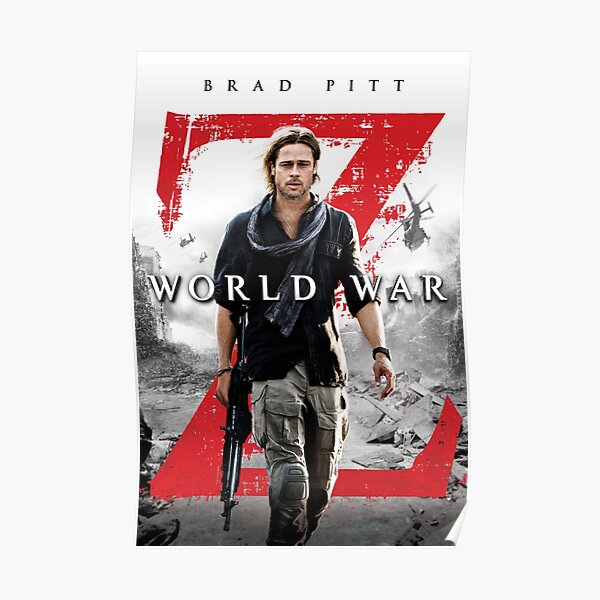 World War Z Posters Redbubble