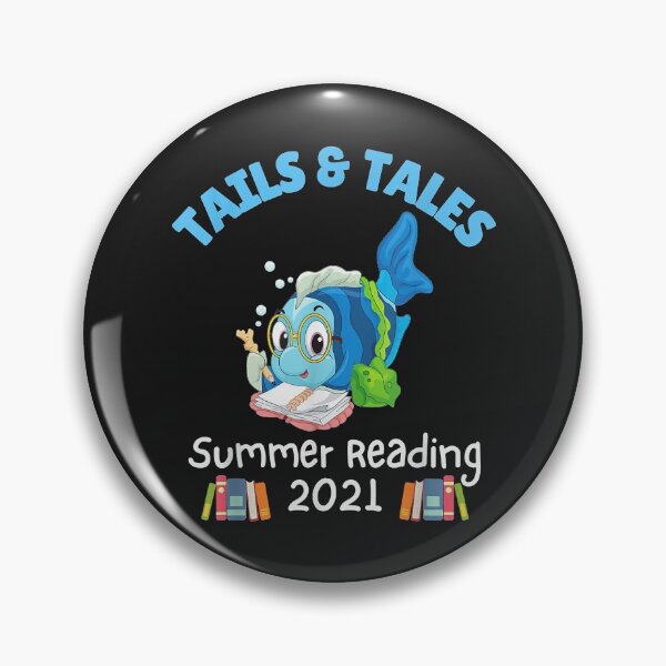 Item preview, Tails And Tales Summer Reading 2021 Fish Book Lovers designed and sold by adrianajaue.