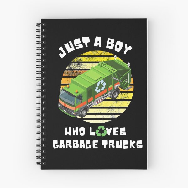 Item preview, Just a boy who loves garbage trucks designed and sold by Str8like dattshirts.