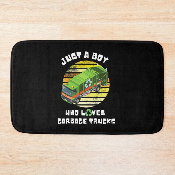 Item preview, Just a boy who loves garbage trucks designed and sold by Str8like dattshirts.