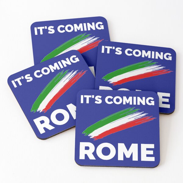 Its Coming Rome Coasters (Set of 4)