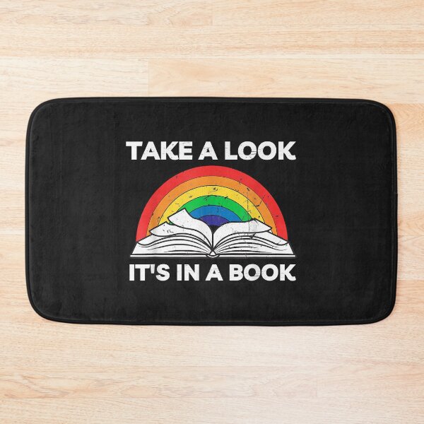 Item preview, take a look it's in a book reading vintage retro rainbow designed and sold by adrianajaue.