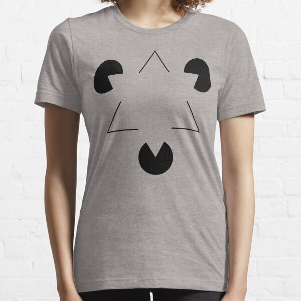 Item preview, Kanizsa Triangle Optical Illusion  designed and sold by Happy Puppy Print On Demand.