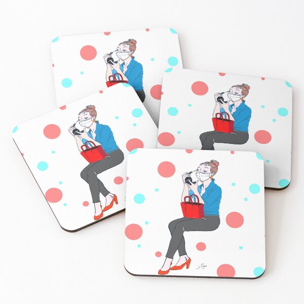 Item preview, Office Lady on the Train - 2 designed and sold by jennipea.