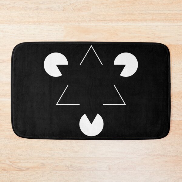Item preview, Kanizsa Triangle Optical Illusion  designed and sold by Happy Puppy Print On Demand.