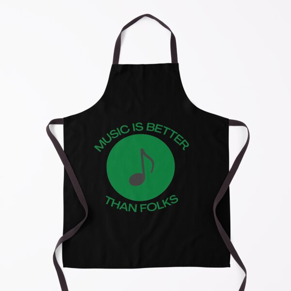 Item preview, Music Is Better Than Folks Quote designed and sold by mirzadesign.