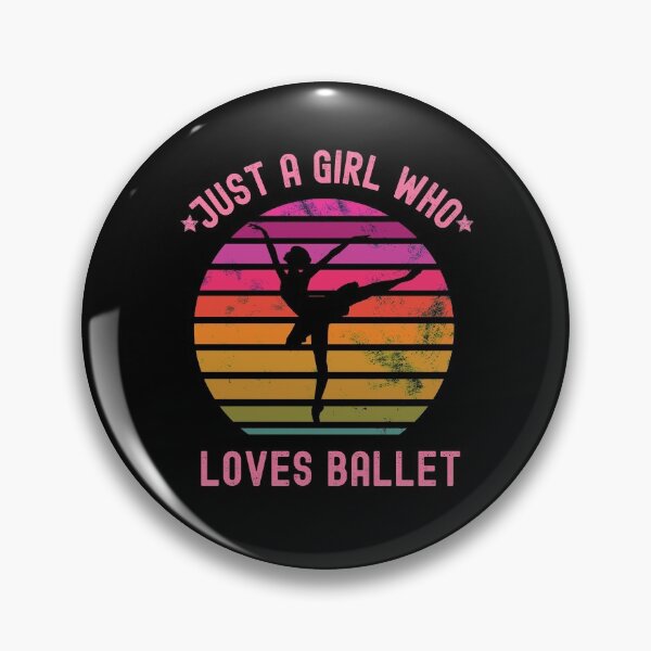 Item preview, Just a girl who loves ballet designed and sold by Str8like dattshirts.