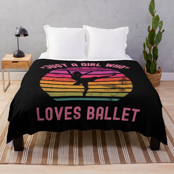 Item preview, Just a girl who loves ballet designed and sold by Str8like dattshirts.