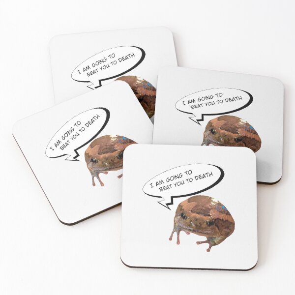 Item preview, Frog is Going to Beat You to Deat| Perfect Gift designed and sold by lucidama.