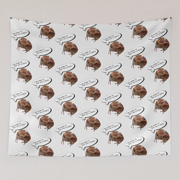 Item preview, Frog is Going to Beat You to Deat| Perfect Gift designed and sold by lucidama.