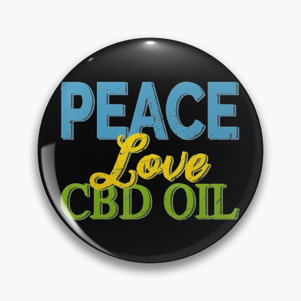 Item preview, Peace Love CBD Oil Shirt Cannabidiol Hemp designed and sold by AidanCliftont.