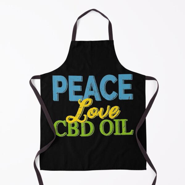 Item preview, Peace Love CBD Oil Shirt Cannabidiol Hemp designed and sold by AidanCliftont.