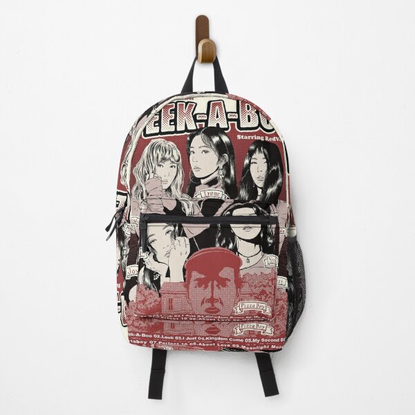 Red best sale velvet backpack