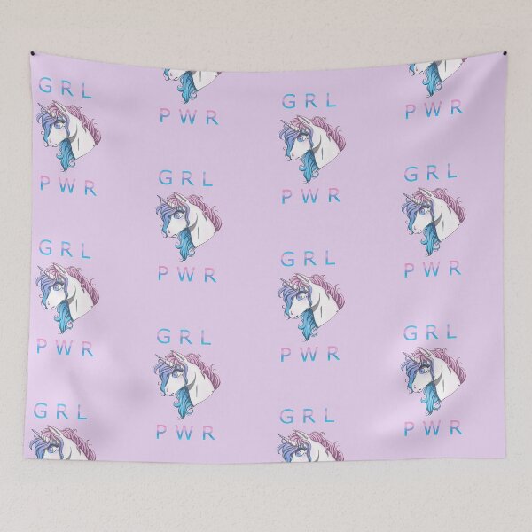 Item preview, pastel unicorn- GRL PWR designed and sold by aforceofart.