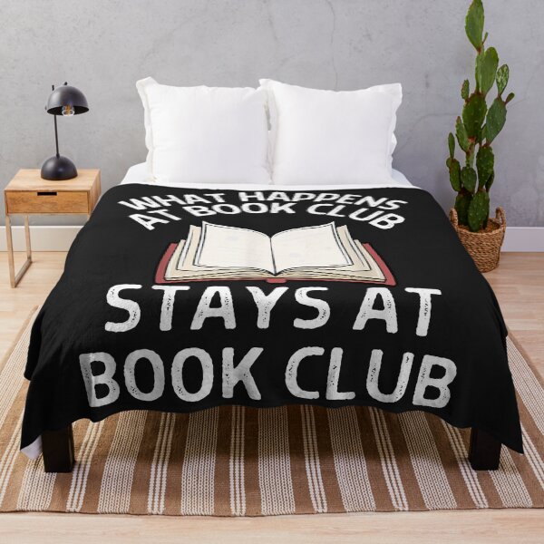 Item preview, What Happens At Book Club Stays At Book Club Reading Club designed and sold by adrianajaue.