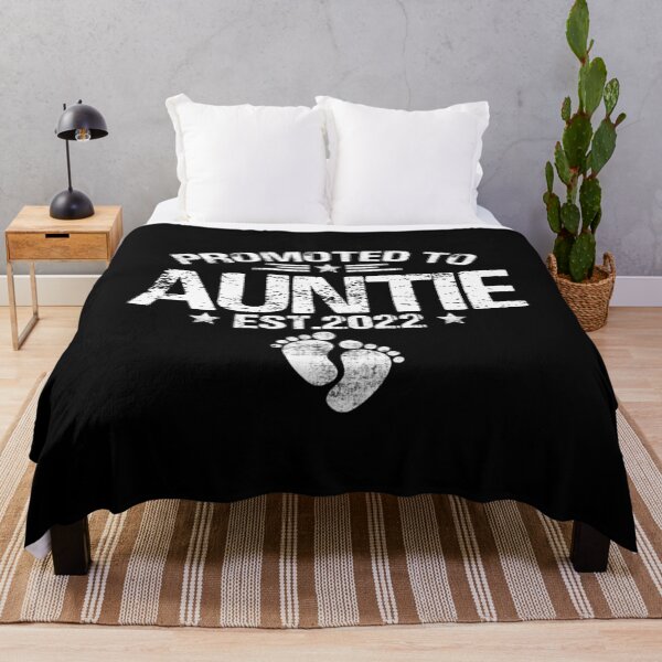 Item preview, Retro Promoted To Auntie Est 2022 Funny First designed and sold by AidanCliftont.