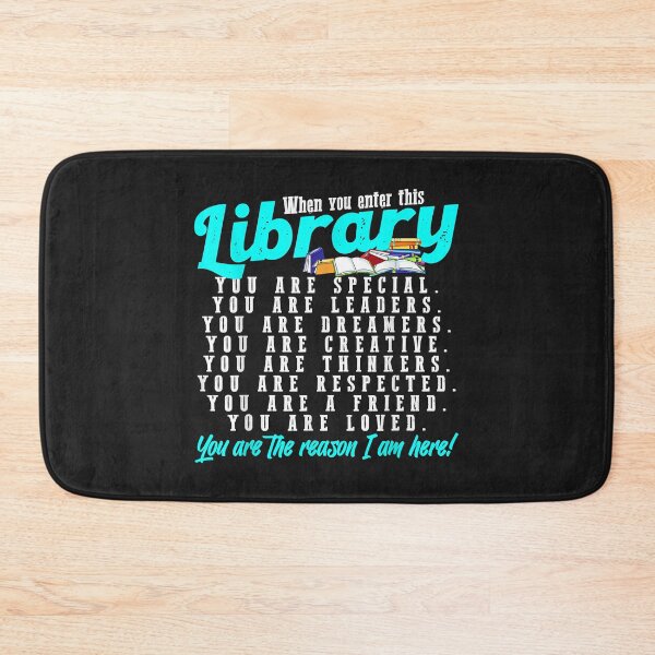 Item preview, When You Enter This Library Reading Book Worms Reader Quotes designed and sold by adrianajaue.