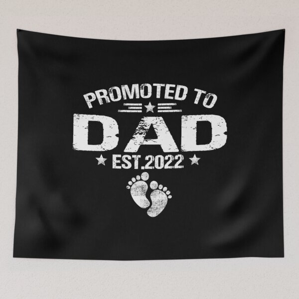 Item preview, Retro Promoted To Dad Est 2022 Funny First Dad designed and sold by AidanCliftont.