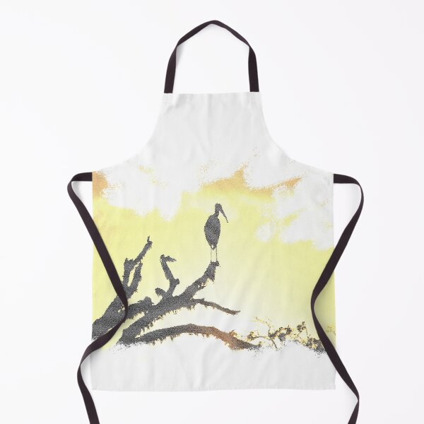 Item preview, painted stork designed and sold by ParadiseTrails.