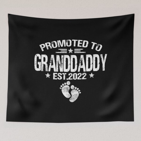 Item preview, Retro Promoted To Granddad Est 2022 Funny designed and sold by AidanCliftont.