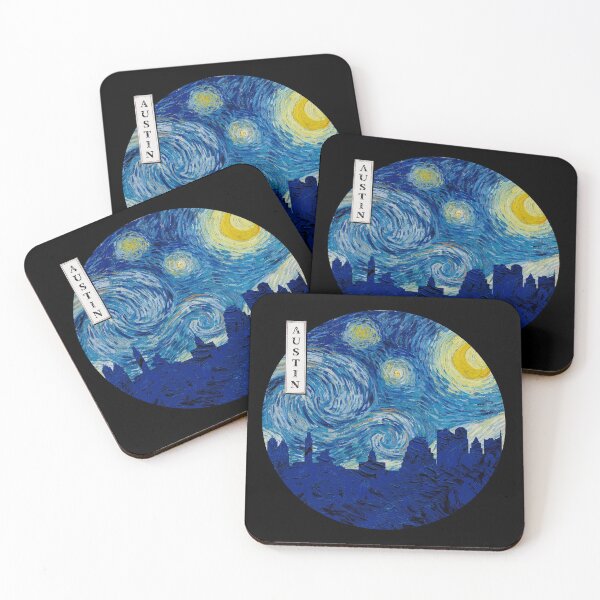 Item preview, Austin Starry Night Van Gogh Circle designed and sold by DFerraz.