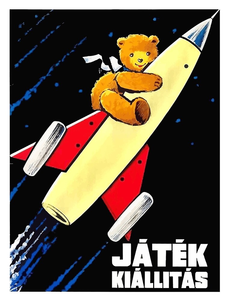 rocket teddy bear