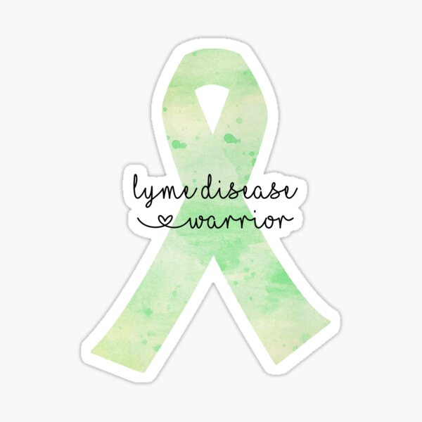 Lyme Disease Warrior Sticker
