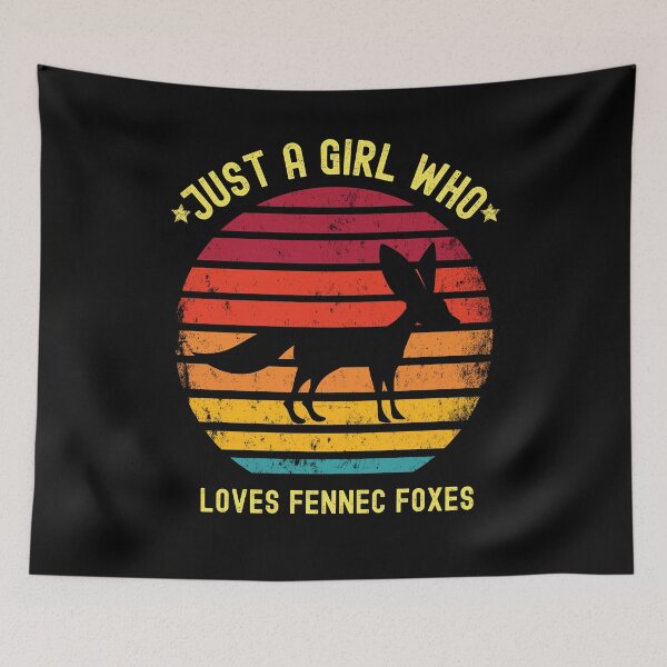 Item preview, Just a girl who loves fennec foxes designed and sold by Str8like dattshirts.