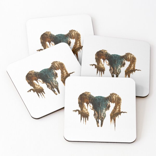 Item preview, ALBUM COVER - Apashe on Behance | Vaporwave art, Skull art, gold skull, ram, designed and sold by Mad-Boy.