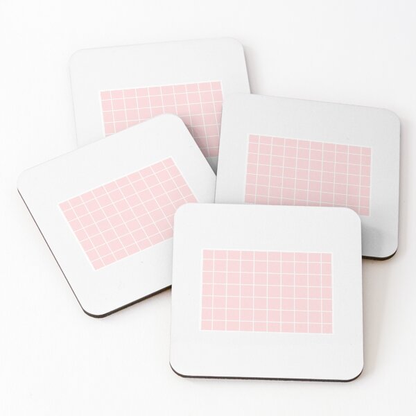 Item preview, Pink Grid Vaporwave Aesthetic Mas| Perfect Gift designed and sold by lucidama.
