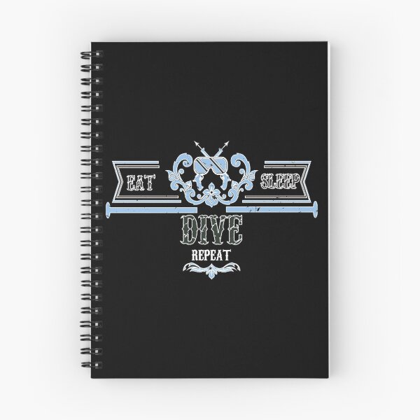 Item preview, Eat Sleep Dive Repeat Diver Scuba Diving Sports Hobby designed and sold by AndiHK.