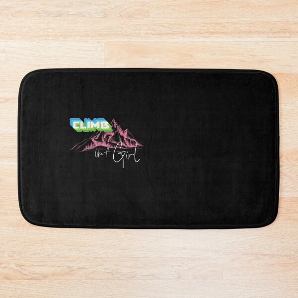 Item preview, Climb Like A Girl Quote designed and sold by mirzadesign.