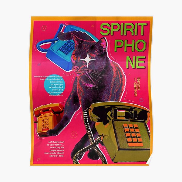 spirit phone - lemon demon Poster
